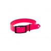 Pink fluorescent collar reflective hunting for dog - 25-45