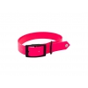 Collier rose fluo réléchissant chasse pour chien - 25-65