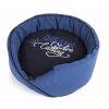 Round basket - Dreams Collection - Blue & Navy blue - 47 cm