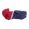 Windbreaker - Pocket Raincoat - Blue / Red - T36