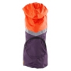 Windbreaker - Pocket Raincoat - Plum / Orange - T28