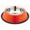 Anti-slip stainless bowl - Orange - diam 31.5cm - 2.84 liters