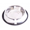 Dog bowl - stainless steel Non-skid - 0.7 L