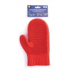 Gant de brossage en caoutchouc pour chien et chat 