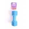 Dumbbell with LaTeX Picot - blue