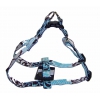 Step in dog harness - Bamboo Opal - W25mm L41 to 72cm
