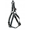 Step in dog harness - Pet connection black - W25mm L70 to 90cm