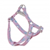 Harness "Bulles Rose" - from 70 to 90cm x 2,5cm