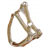 Dog harness - diana green cream - from 70 to 90cm x 2,5cm