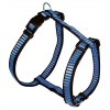 Dog harness - dominos - blue -  4,0x70/100cm