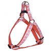 Meadow red harness - 50 to 65cm x 2cm