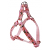 Cherries nylon harness pink -  50-70x2,0cm