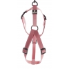 Dog harness - nylon red reflex - 2,5 x 70 > 90 cm