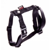 Dog harness - nylon black - 1,6 x 35 à 50 cm