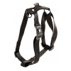 Dog harness - nylon black - 2 x 50 à 70 cm