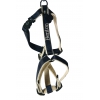 Dog nylon harness - Benton blue - 30 to 50 x 1,6cm