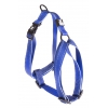 Dog harness - nylon blue reflex - 2,5 x 70 > 90 cm