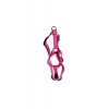 Dog harness - pink nylon - 2 x 50 à 70 cm