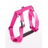 Dog harness - pink nylon - 40mm x 90 à 110 cm