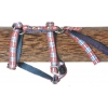 Dog harness - Dog Save The Queen - W20mm L50 to 70cm