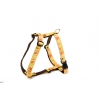 Dog harness - Yellow's Floralie - M - W25mm L45 to 65cm
