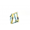 Dog harness - Yellow Lagoon - M - W25mm L45 to 65cm