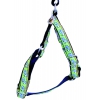 Dog harness - Oliver green - W15mm L35 to 50cm