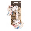 Toy tricolor rope - 26 cm