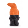 Jouet latex - Collection Oiseaux - Toucan orange/noir