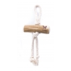Natural wood & rope toy "Lungo 2 handles