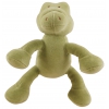Dog organic teddy toy - alligator - 15 cm 
