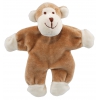 Dog organic teddy toy - monkey - 13 cm 