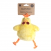 Jouet peluche pour chien - Poule jaune pack