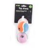 Jouet pour chien - balles de tennis - balle - Lot de 4 diam 6,5cm