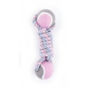 Jouet pour chien - Lot de 4 cordes + 2 balles de tennis - 25cm