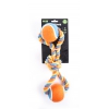 Jouet pour chien - Lot de 4 cordes + 2 balles de tennis - 40cm