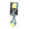 Jouet pour chien - Lot de 4 cordes + 2 balles de tennis - 40cm