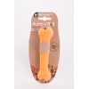 Dog toy - Rubb'n'Roll - orange bone - 14,5 cm