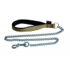 Dog Lead chain - beige - high - 3mm - 25mm - 100 cm