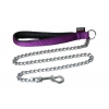 Dog Lead chain - violet - high - 3mm - 25mm - 100 cm