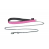 Dog Lead chain - pink - fine - 2mm - 20mm - 100 cm