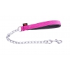 Dog Lead chain - pink - very strong - 4mm - 30mm - 60cm