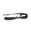 Lead double thickness for dog black nylon - W40mm L 120cm