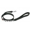 Dog lead black leather - Special O.A