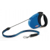 Laisse enrouleur pour chien - Flexi - vario cordon bleu pour chien - Taille M - pour chien jusqu'à 20kg - Longueur 5m