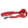 Dog nylon lead - red Goody - 2 x 120 cm