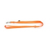 Laisse orange 3 positions pour chien - Néo Plus - Arka Haok - Longueur 100cm - largeur 15mm
