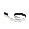 Laisse pour chien - Disco White - L - larg 40mm Long 100cm