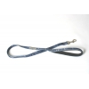 Laisse pour chien - Jean - larg 16mm Long 100cm