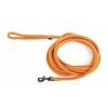 Laisse pour chien - nylon rond orange - 5 m